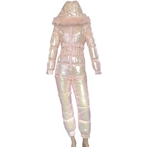 Club exx Aurora metallic snow suit